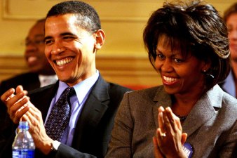 Barack and Michelle Obama