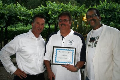 Randy Olson receives award